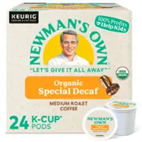 Newman's Own - Organics Special Blend Decaf Coffee K-Cup Pods, 24 Count - Front_Zoom