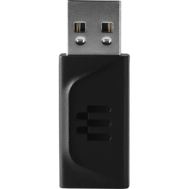 EPOS - USB-C to USB-A Adapter - 1 x 24-pin Type C USB Female - 1 x 4-pin Type A USB Male - Black