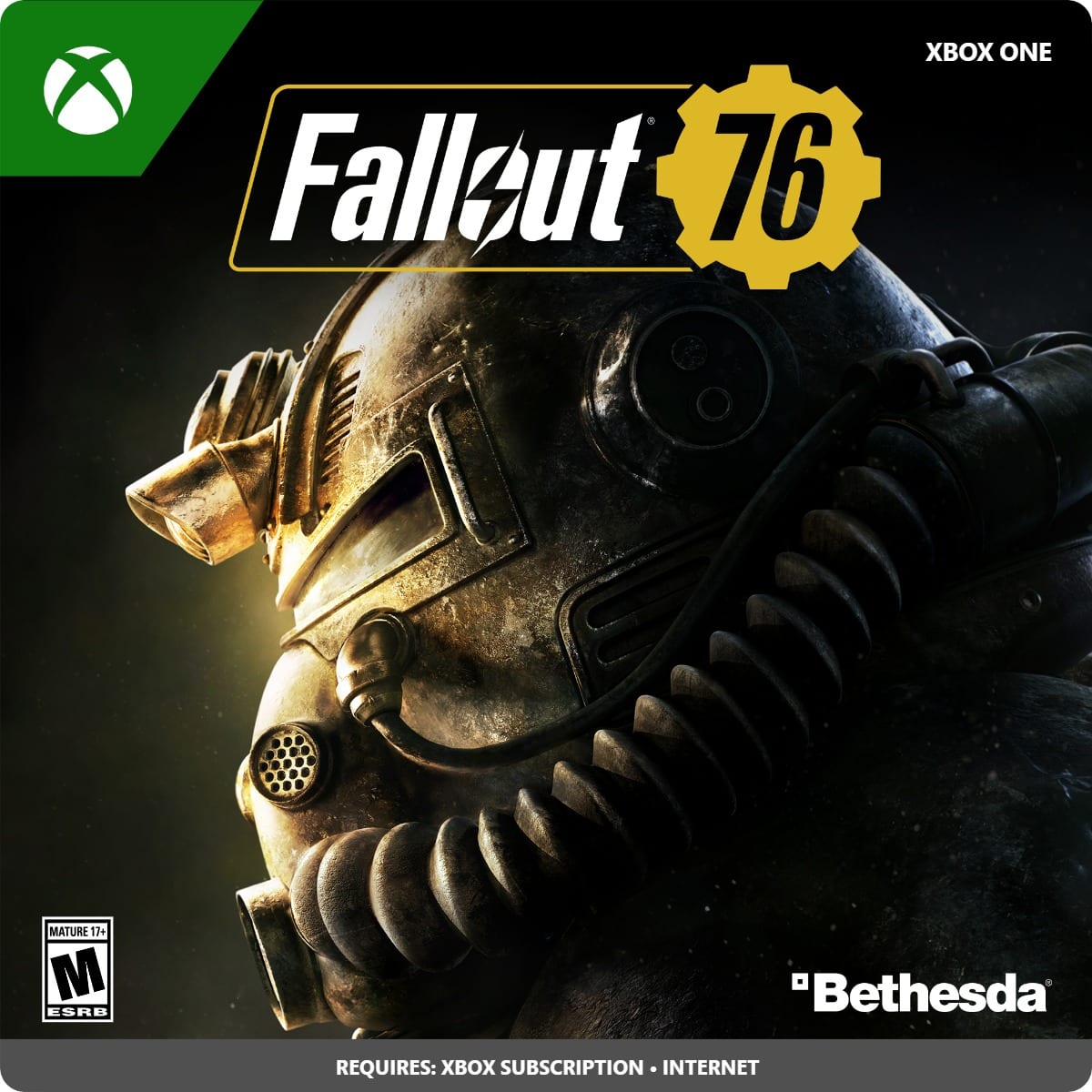 Fallout 76 Xbox One Mature 17+ M ESRB "Bethesda REQUIRES: XBOX SUBSCRIPTION INTERNET"
