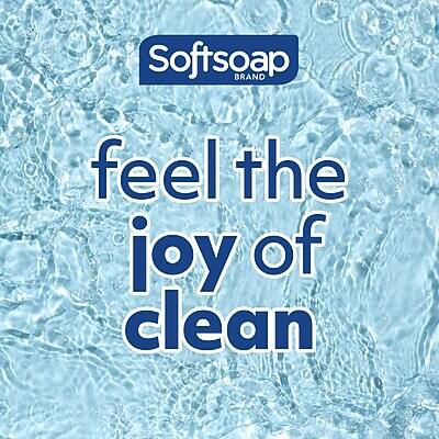 Softsoap BRAND  
feel the joy of clean