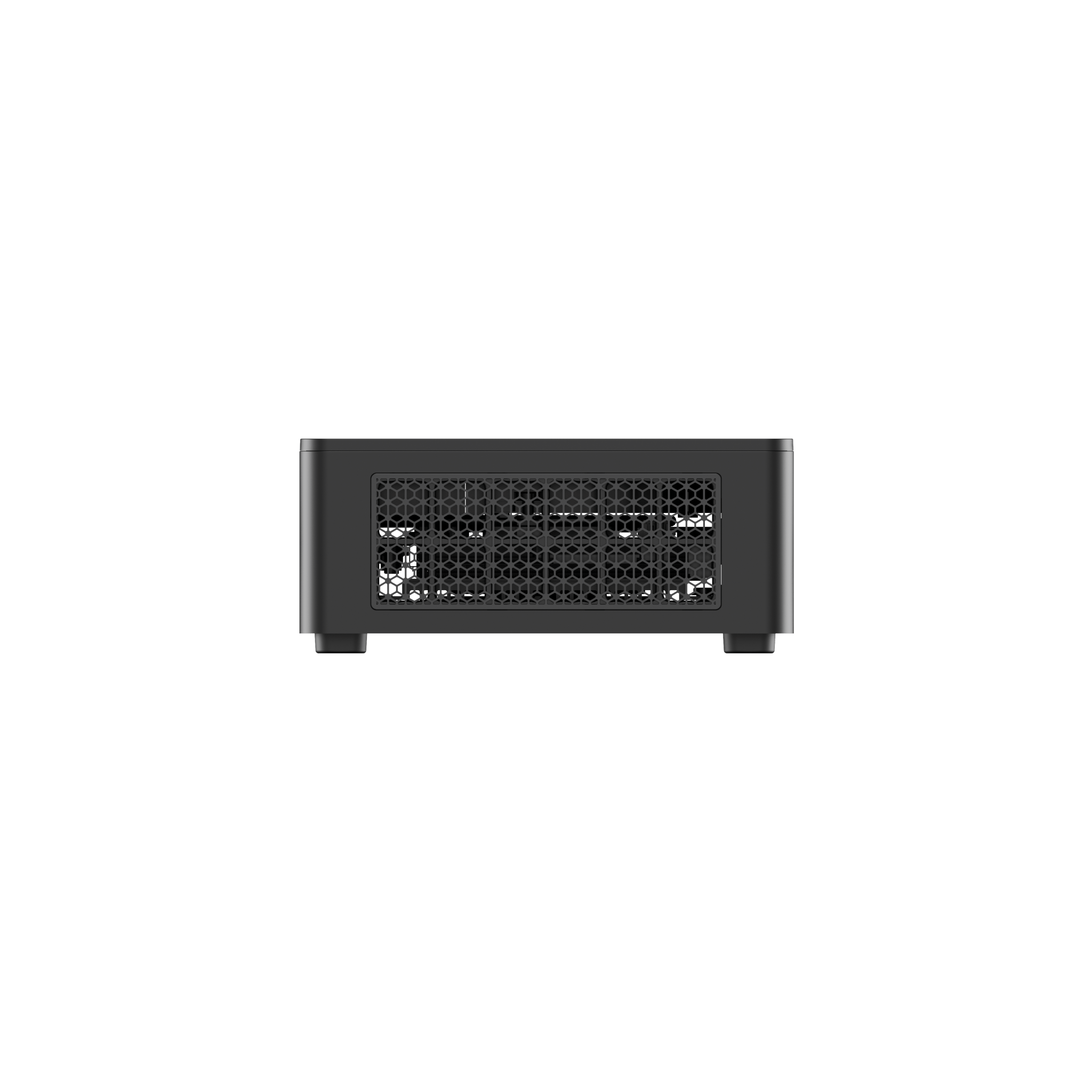 Alt View 1. Minisforum - UM760 Slim Mini PC, AMD Ryzen 5 7640HS, AMD Radeon 760M, 16GB RAM + 1TB SSD, USB4, Wi-Fi 6E, Windows 11 Pro - Black.
