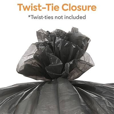 Twist-Tie Closure  
*Twist-ties not included