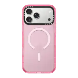 CASETiFY - Impact Case MagSafe Compatible for Apple iPhone 18 Pro and 17 Pro Devices - Pink Fizz