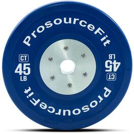 ProsourceFit - Color Training Bumper Plate, 45 lbs - Blue