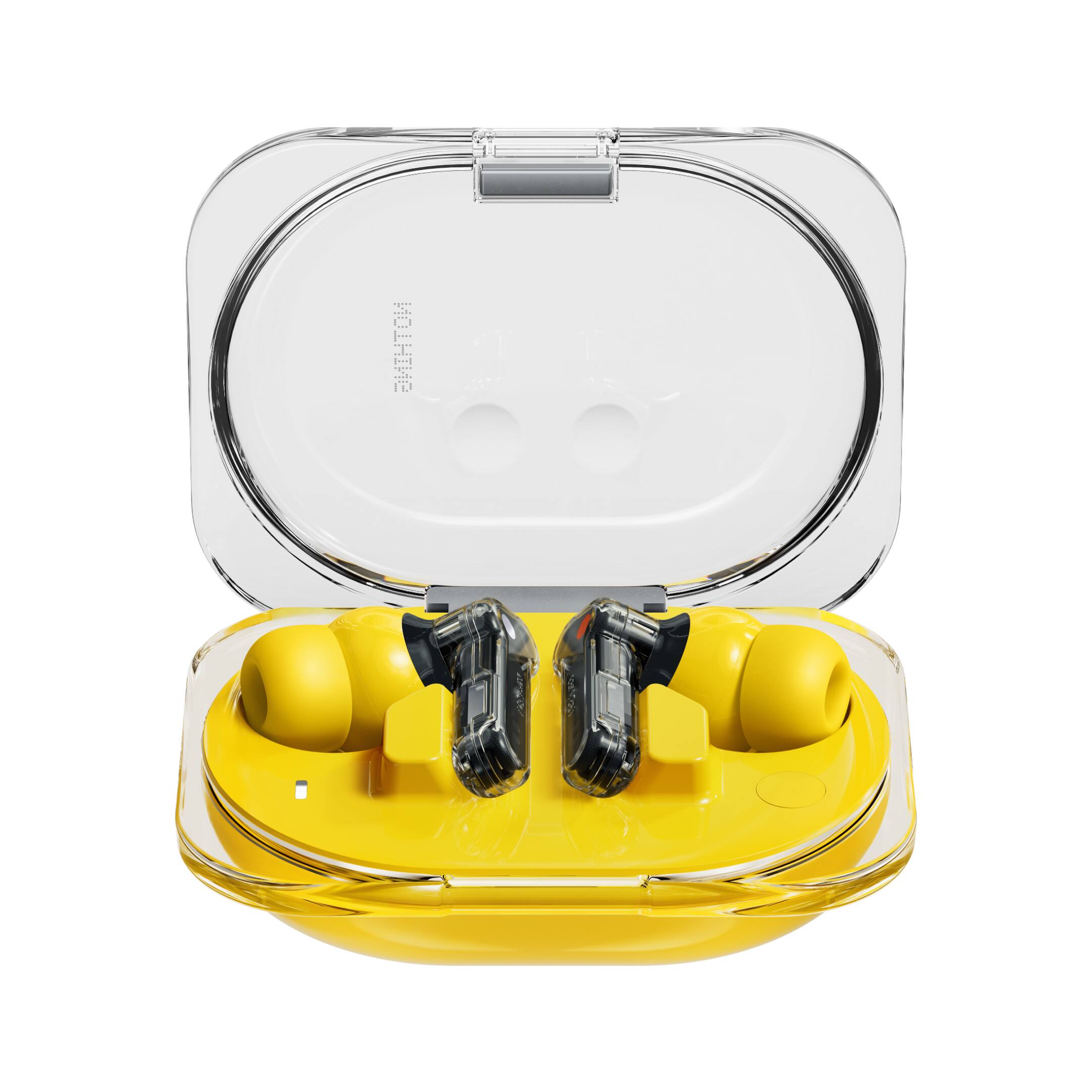 Alt View 3. Nothing - Ear (3a) Wireless Bluetooth In-Ear Earbuds - Yellow.