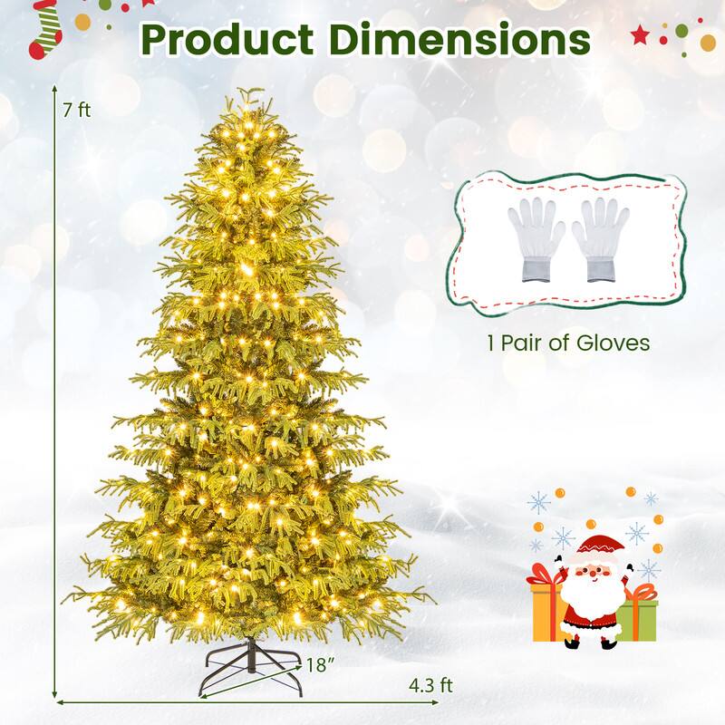 Product Dimensions  
7 ft  
1 Pair of Gloves  
18"  
4.3 ft