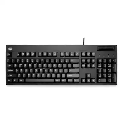 ADESSO
Esc F1 F2 F3 F4 F5 F6 F7 F8 F9 F10 F11 F12
Tab Q W E R T Y U I O P
Caps Lock A S D F G H J K L
Shift Z X C V B N M
Ctrl Alt
Fn Ctrl Alt
Insert Home Page Up Page Down End
Delete
Num Lock
Num 7 8 9 4 5 6 1 2 3 0
Enter
Ctrl Shift