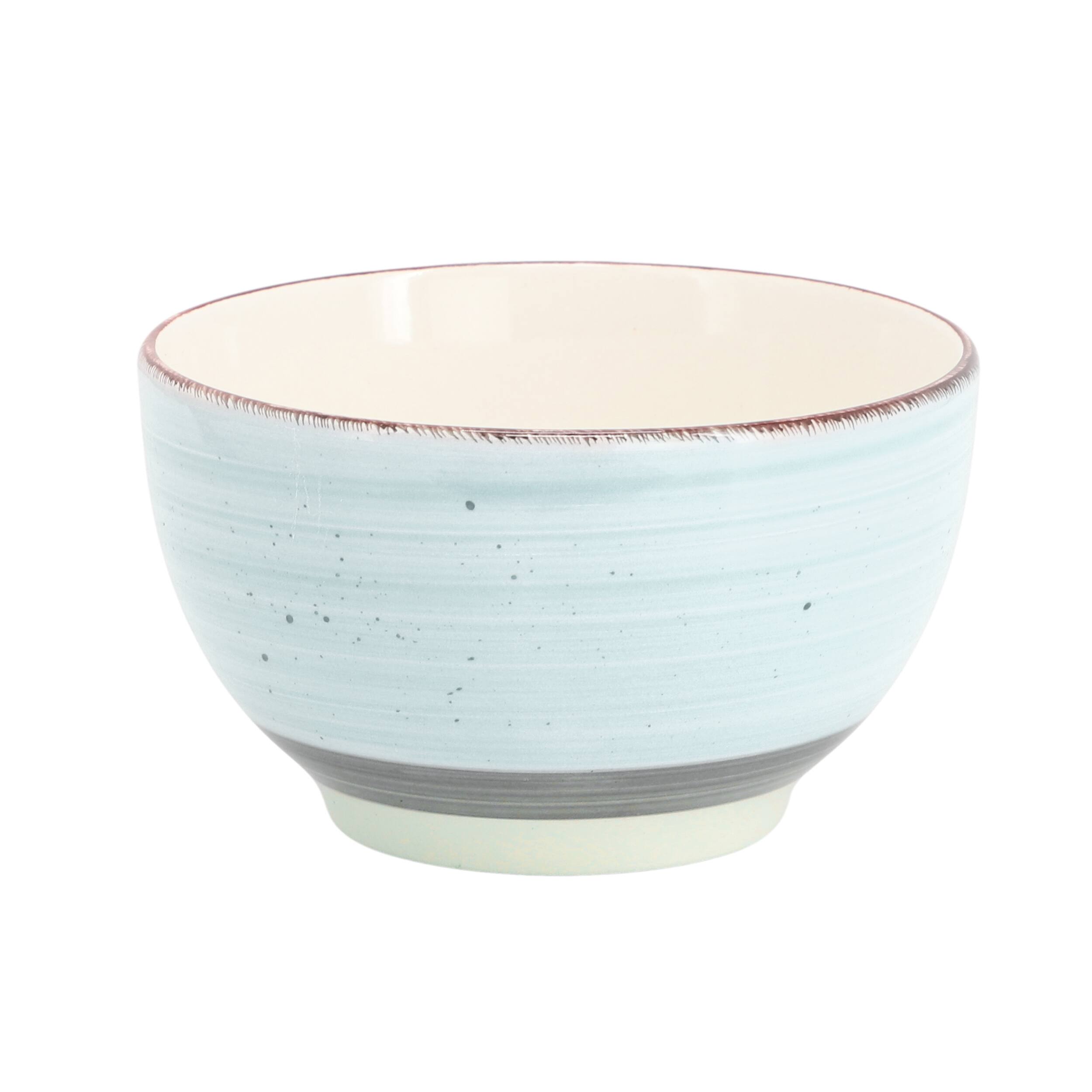 Alt View 4. Gibson - Gibson Home Holcomb 12 Piece Ceramic Dinnerware Set in Light Blue - Light Blue.