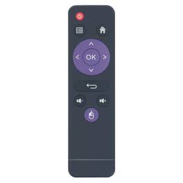 ALLIMITY - Replacement Remote Control A95X-F2, Fit for Streaming media player 6K Plus Ultra HD, HK1 Box, H96 Max X3 - Black
