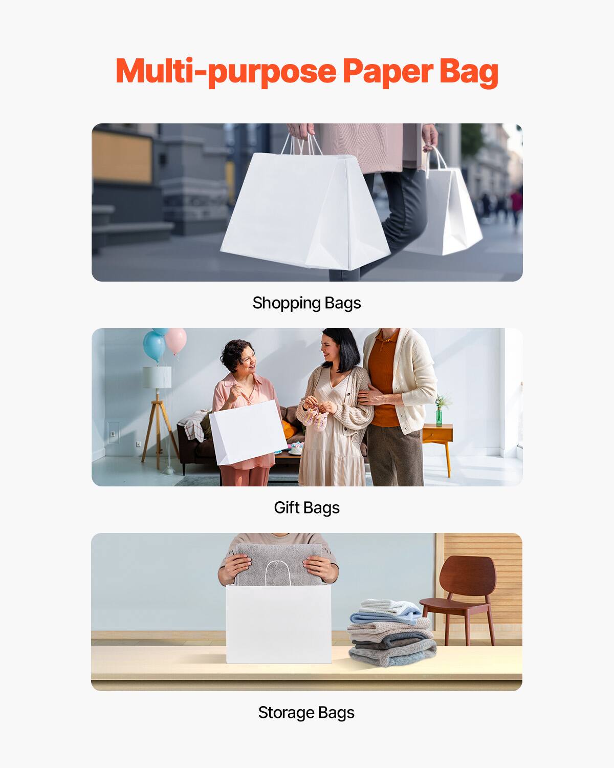 Multi-purpose Paper Bag

Shopping Bags

Gift Bags

Storage Bags