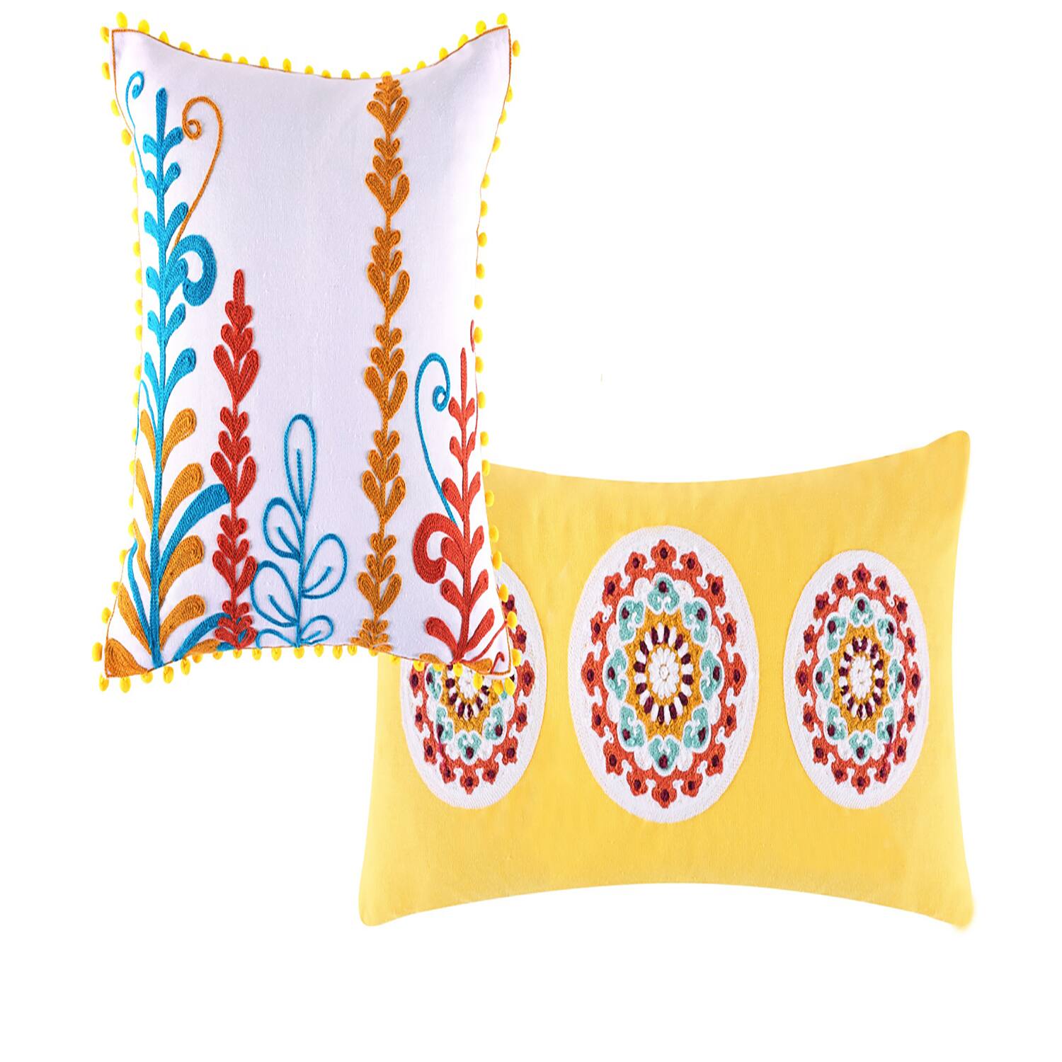 Alt View 1. Greenland Home Fashions - Greenland Home Fashions 100% Microfiber Polyester Topanga 5-Piece Full/Queen Quilt & Pillow Bonus Set Multi - Multi.