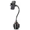 Front. Esoulk - iPhone For Cup Holder Mount 15" Adjustable Gooseneck Arm for Smartphones Samsung Universal Google Pixel - Black.