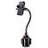 Front. Esoulk - Cup Holder Phone Mount 15 Inch Adjustable Gooseneck Arm for Car - Black.