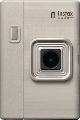 Fujifilm - instax mini LiPlay+ Instant Camera - Sand Beige