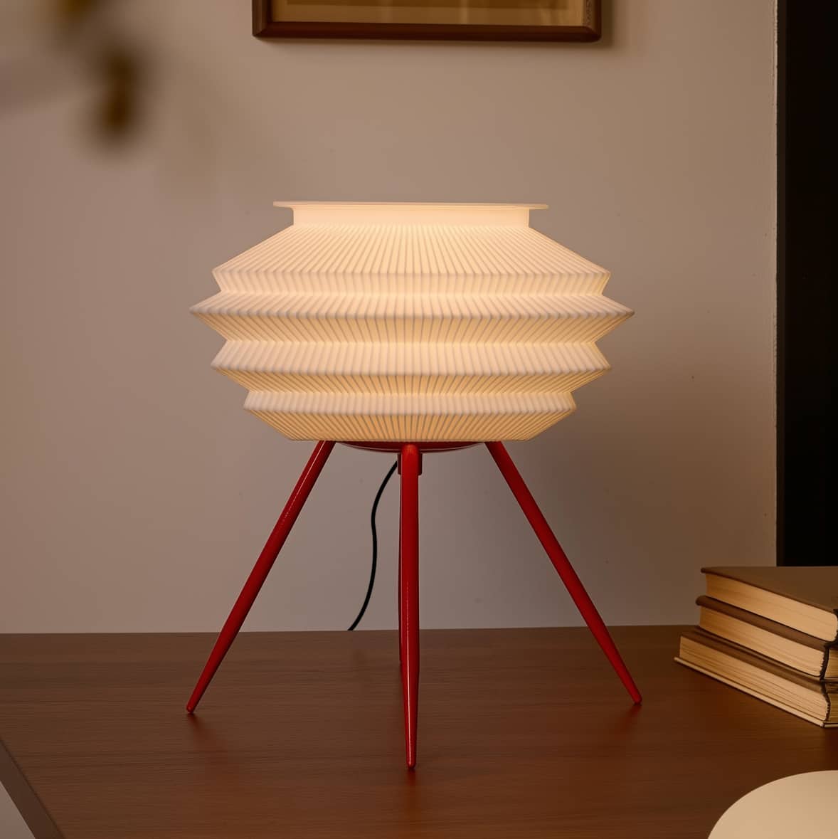 Lamp Depot - Four-leg LED Table Lamp with Lampshade