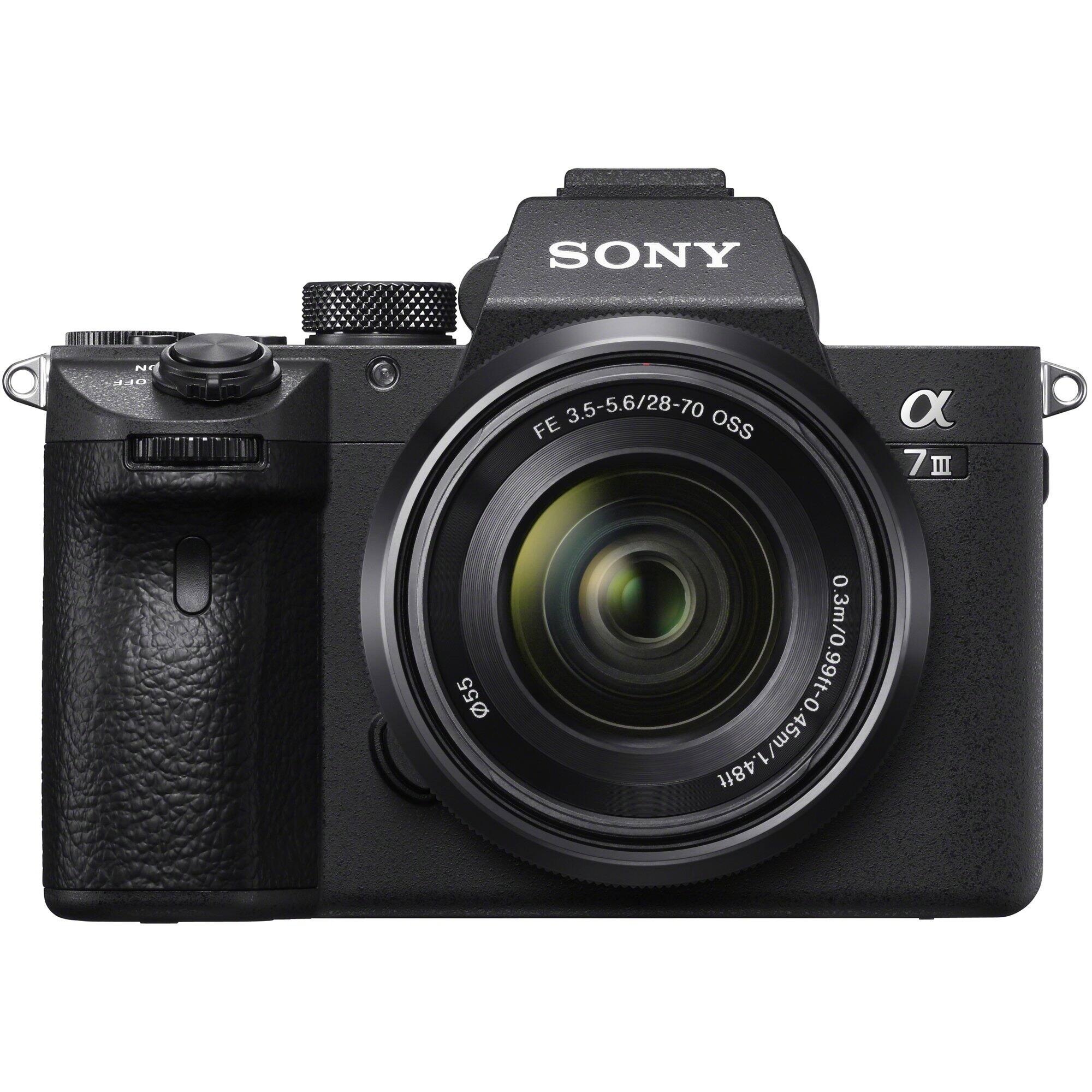 SONY  
α  
7 III  

FE 3.5-5.6/28-70 OSS  

0.3m/1.0ft - 0.45m/1.5ft  
1:3.5-5.6/28-70 OSS
