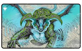 Ultra PRO - Tarkir Dragonstorm Ureni, the Song Unending Black Stitched Playmat for Magic: The Gathering