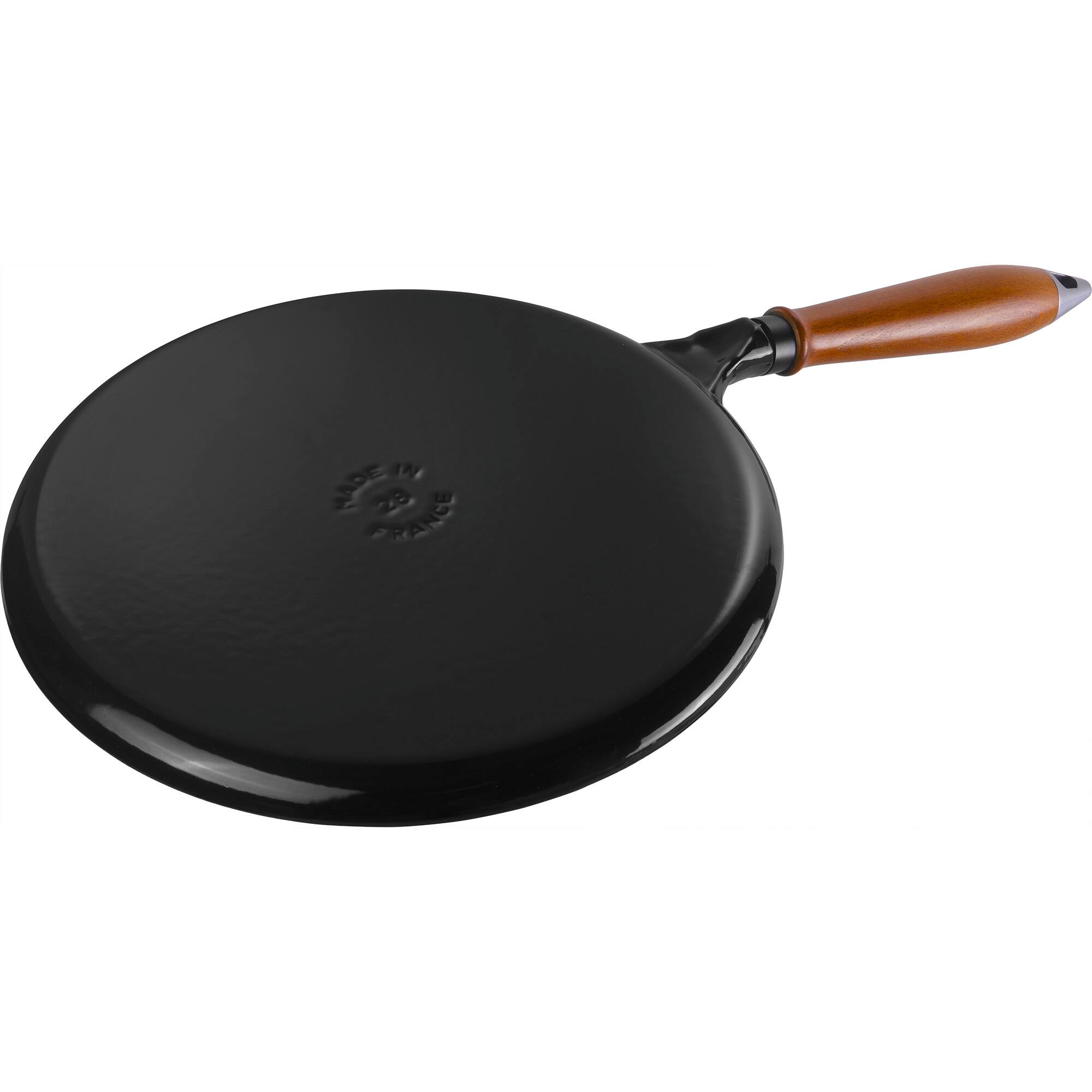 Staub Enameled Cast Iron Crêpe Pan with Spreader & Spatula - Thumbnail 2