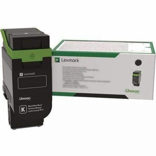 Lexmark - 75M10K0 RETURN PROGRAM TONER CARTRIDGE - Black