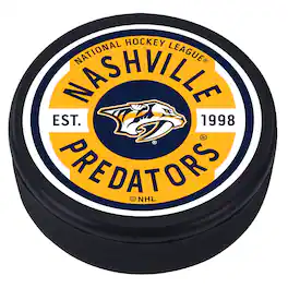 Mustang Drinkware - Nashville Predators Gear Hockey Puck - Multicolor