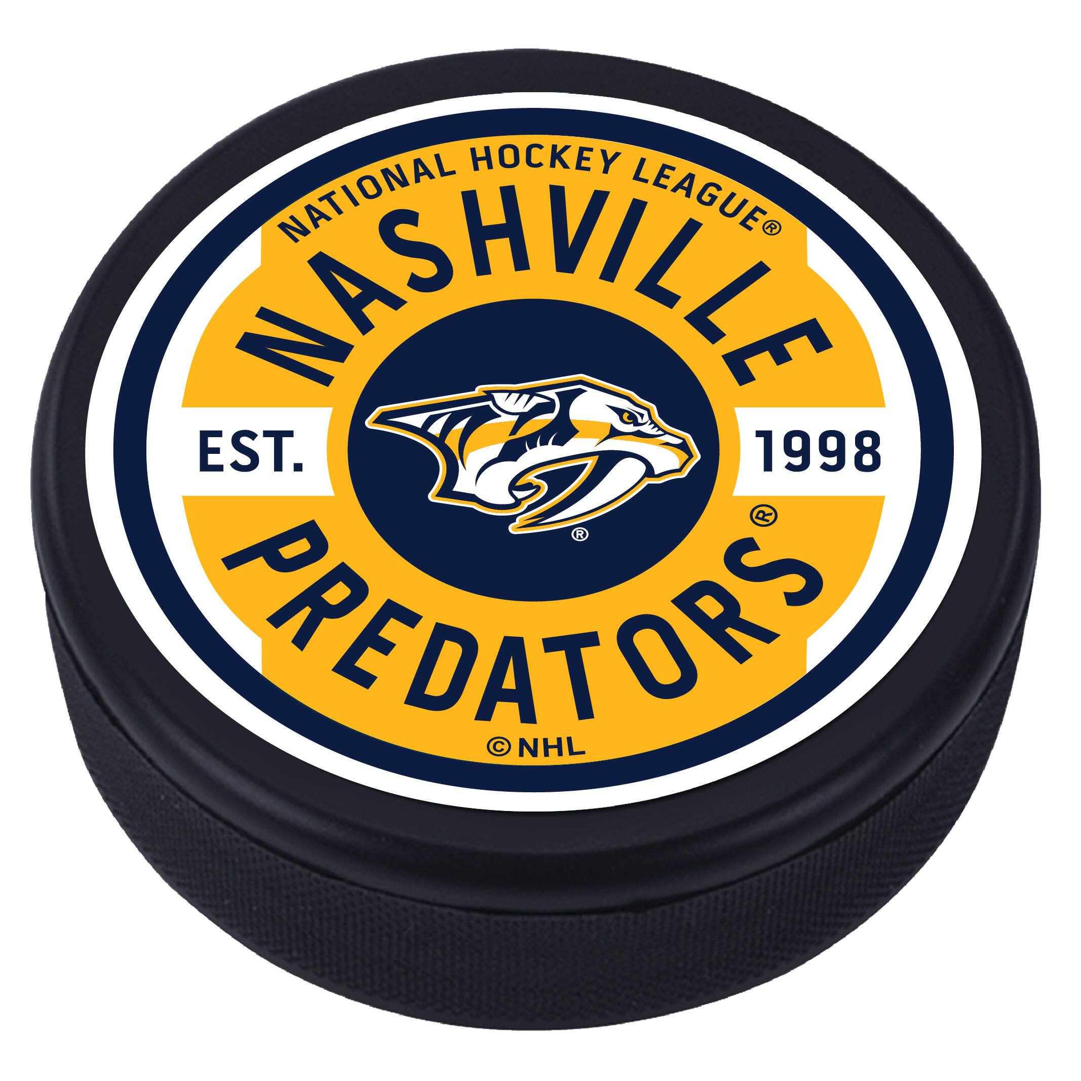NATIONAL HOCKEY LEAGUE  
NASHVILLE  
EST. 1998  
PREDATORS  
©NHL