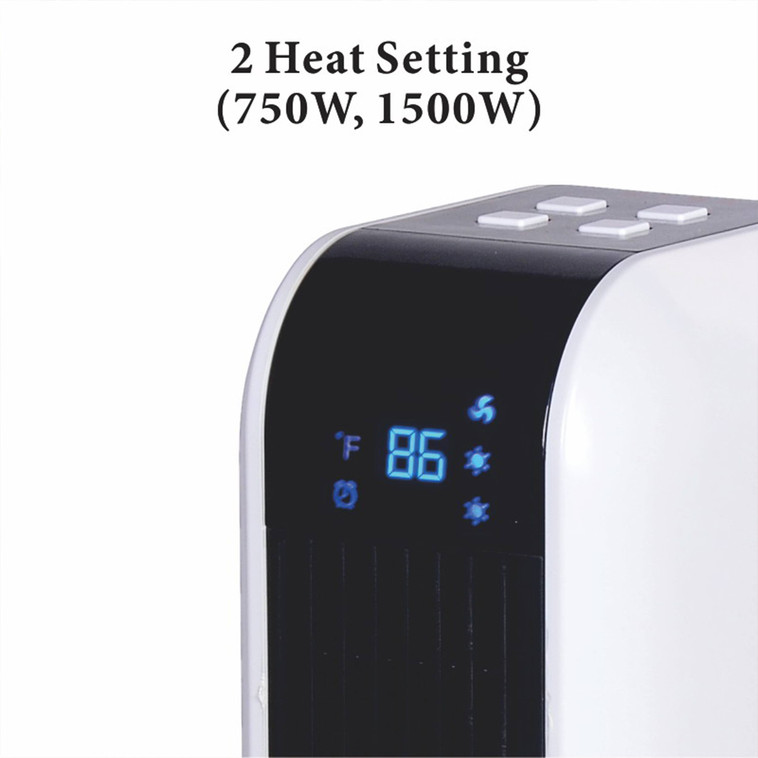 2 Heat Setting (750W, 1500W) F 86