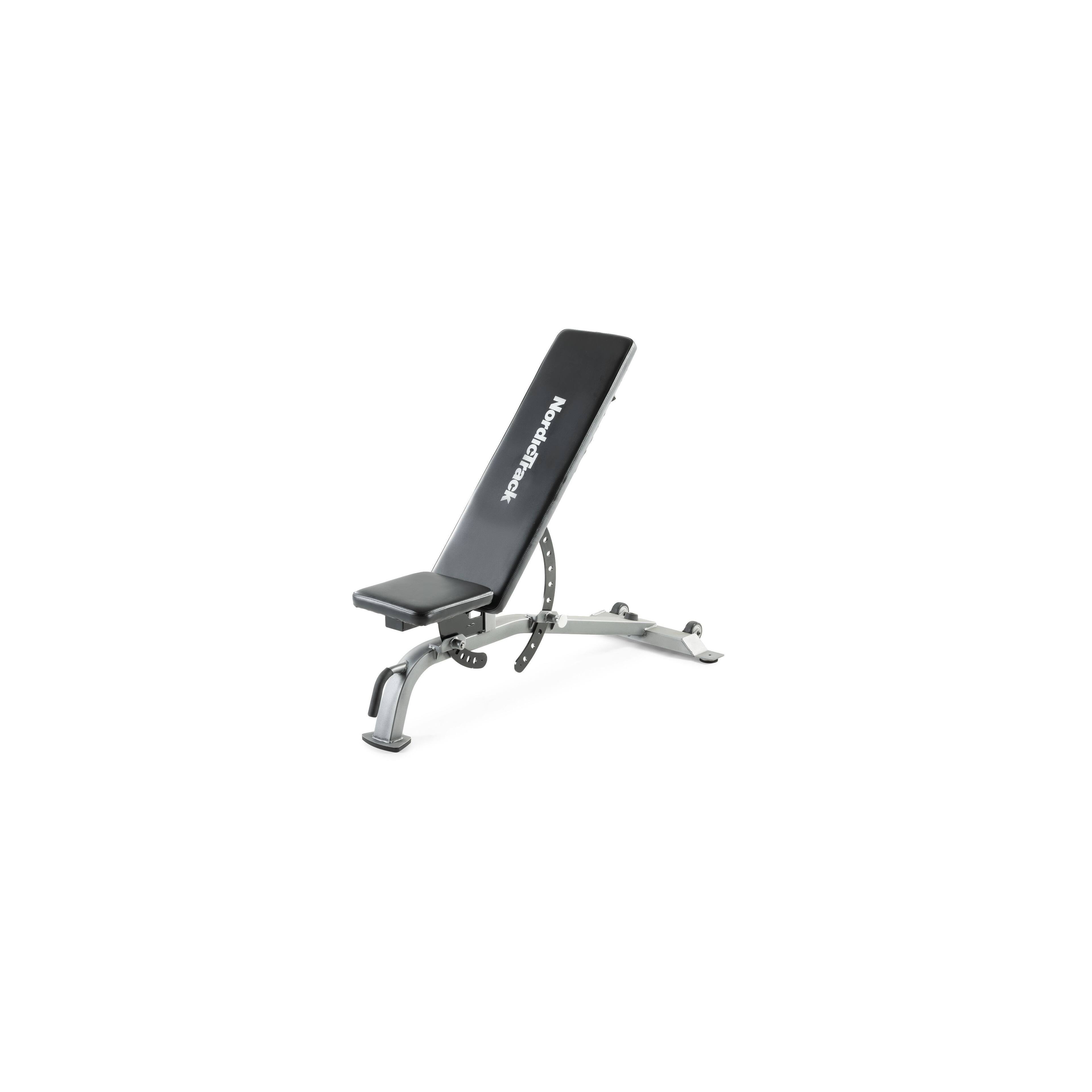 Front. NordicTrack - NordicTrack Utility Bench - Black.