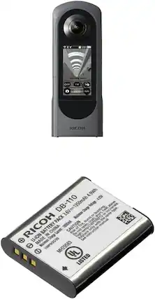 **RICOH DB-110**
- **Battery Type:** Li-Ion
- **Capacity:** 1350mAh
- **Voltage:** 3.6V
- **Model:** DB-110
- **Made in China**
- **Maximum Charge Current:** 1800mA
- **Maximum Discharge Current:** 1800mA
- **Temperature Range:** 40°F to 60°C
- **UL Listed:** MH29583
**Caution:**
- Do not incinerate.
- Do not charge above 3.6V.
- Do not crush or short circuit.
- Do not expose to high temperatures.
- Do not open or disassemble.
- Do not use with unauthorized chargers.
- Do not dispose of in fire.
**Warning:**
- Risk of fire if instructions are not followed.
- Replace only with RICOH battery.
- See manual for proper use.
**Specifications:**
- **Model Number:** MH29583
- **Serial Number:** 11999629583
- **Made in China**