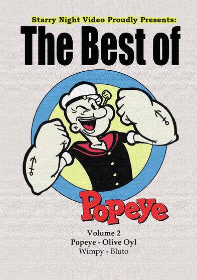 Front. The Best of Popeye - Volume 2 (MOD) (DVD Movie).