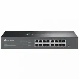 TP-Link - Omada Omada 16-Port Gigabit Easy Managed Switch - 16 Ports - Manageable - Gigabit Ethernet - 10/100/1000Base-T - 2 Layer - Unknown