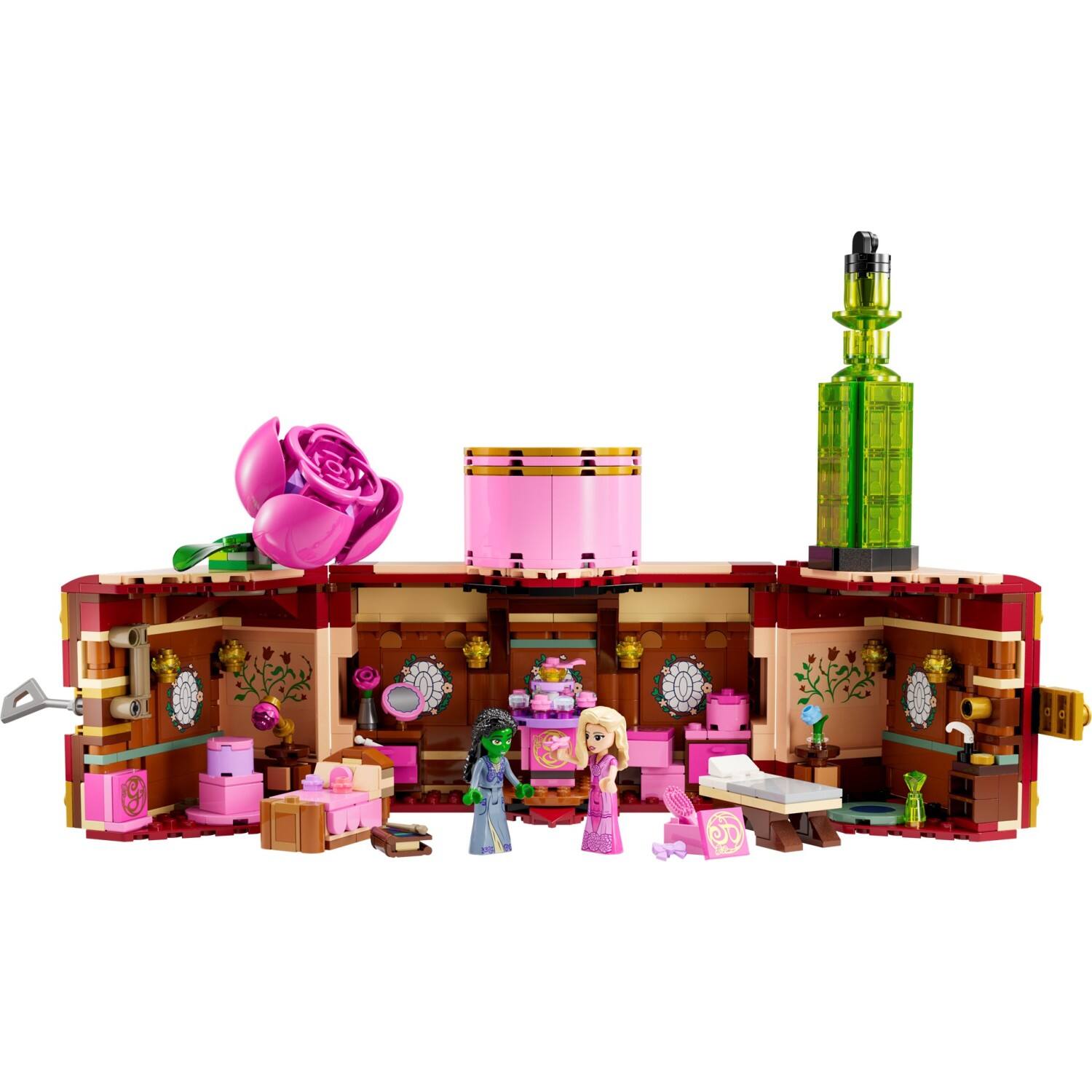 Angle. LEGO - Wicked Glinda & Elphaba’s Dormitory Collectible Toys, Kids Witch Toys 75683.