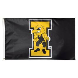 WinCraft - Iowa Hawkeyes 3' x 5' Wrestling Deluxe Single-Sided Flag - Multicolor