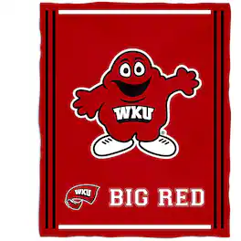 Vive La Fete - Western Kentucky Hilltoppers 36'' x 48'' Children's Mascot Plush Blanket - Multicolor