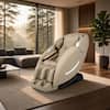 Front. Osaki - 4000XT Zero Gravity Massage Chair with Tension Sensors - Taupe - Taupe.