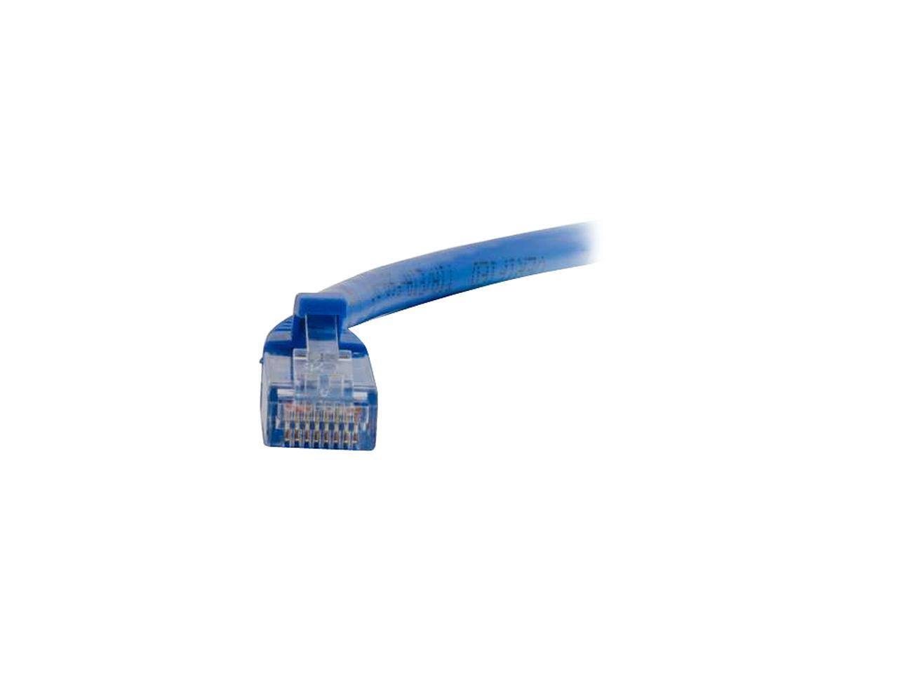 Alt View 3. Cables to Go - C2G 00695 Cat6a Cable - Snagless Unshielded Ethernet Network Patch Cable, Blue (7 Feet, 2.13 Meters) - Black.