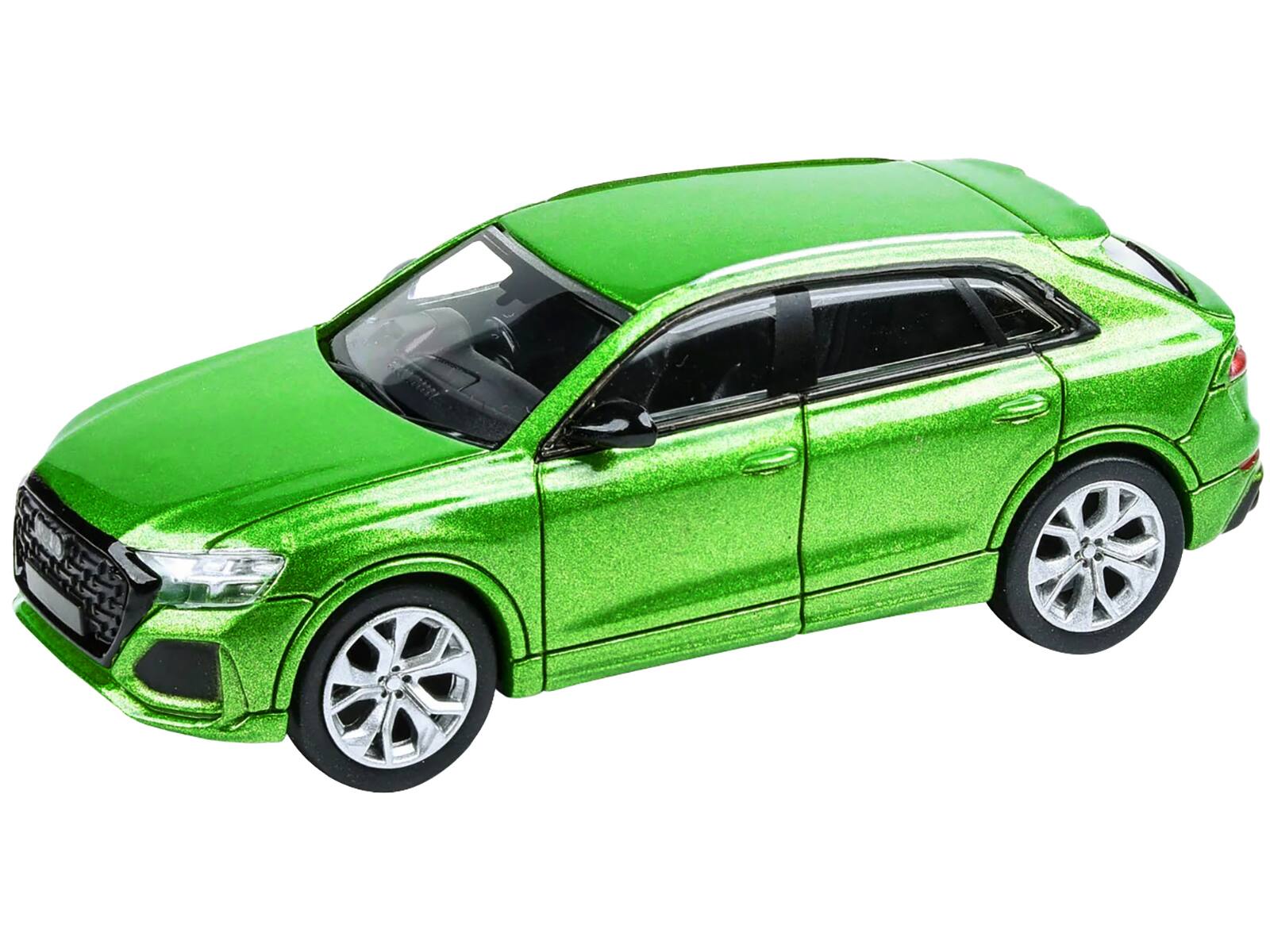 Alt View 1. Paragon - Audi RS Q8 Java Green Metallic 1/64 Diecast Model Car by Paragon.