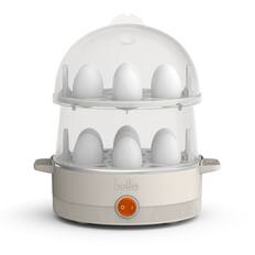 Front. Bella - 14-Count Egg Cooker - Oatmilk.