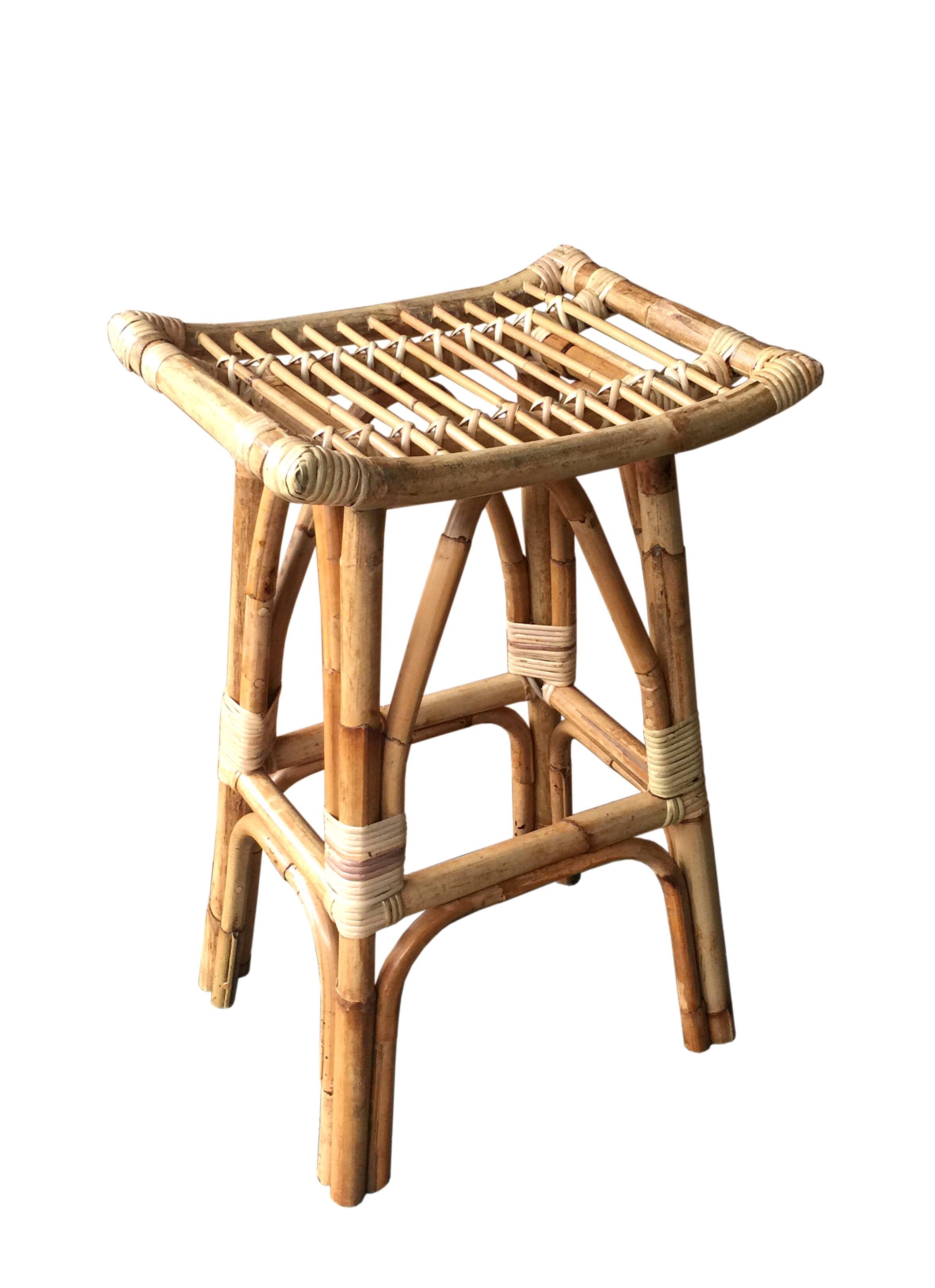 Dart - North Bay Rattan Counter Stool - Natural