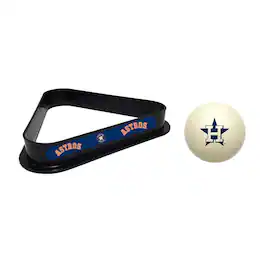 Imperial - Houston Astros Cue Ball & Rack Set - White