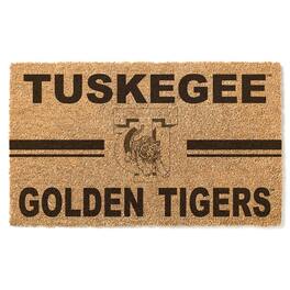 Jardine - Tuskegee Golden Tigers 18" x 30" Team Logo Doormat - Brown