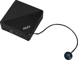 MSI - Cubi 5 1MA-668US Mini Desktop - Intel Core 3-100U 2024 - 8GB Memory - 500GB Storage - Windows 11 Home - Black