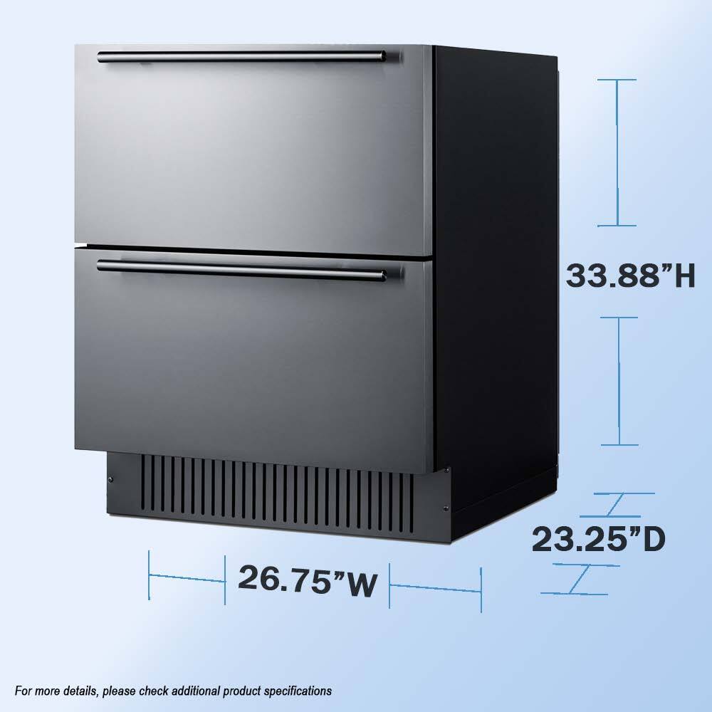 26.75"W x 33.88"H x 23.25"D

For more details, please check additional product specifications
