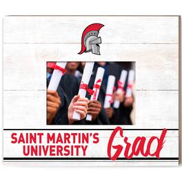 Jardine - Saint Martin's Saints 13.5" x 11.5" Grad Frame - White