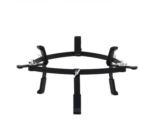 Front. Gibraltar Hardware - Low Height Single Conga Stand for Seated Play, Fits Toca and Most Congas, Stable Tripod Base for Practice, Performance.