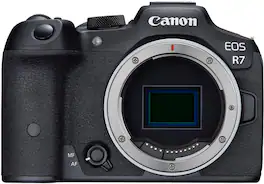 Canon - EOS R7 Body Mirrorless Camera (International Version) - Black