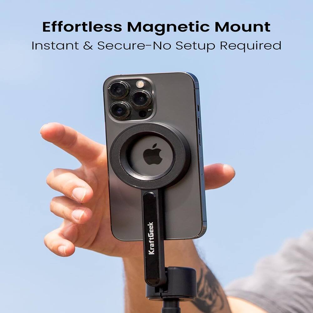 Effortless Magnetic Mount
Instant & Secure-No Setup Required
KraftGeek