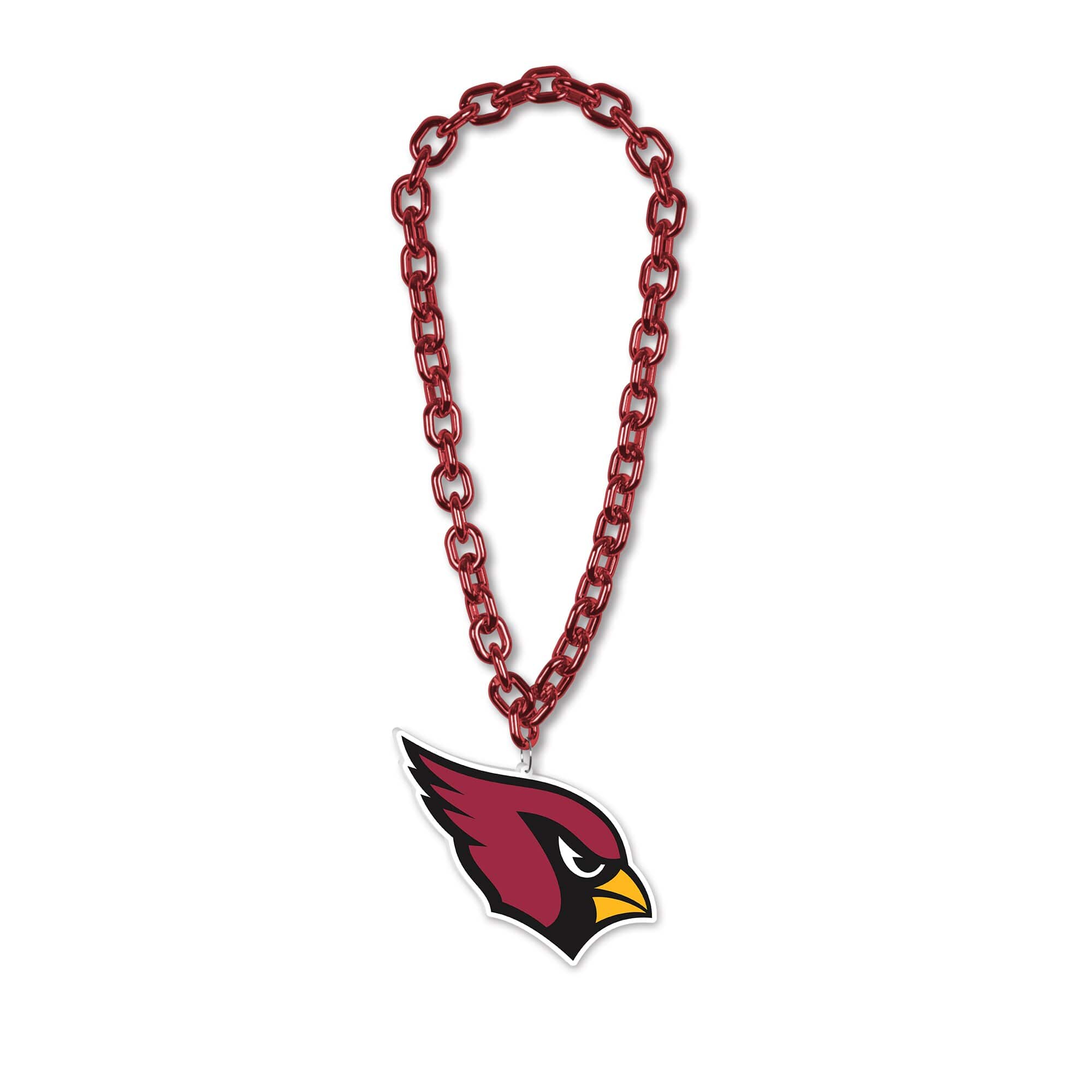 WinCraft - Arizona Cardinals Big Chain Logo Plastic Necklace - Multicolor price history on PriceWatchPro