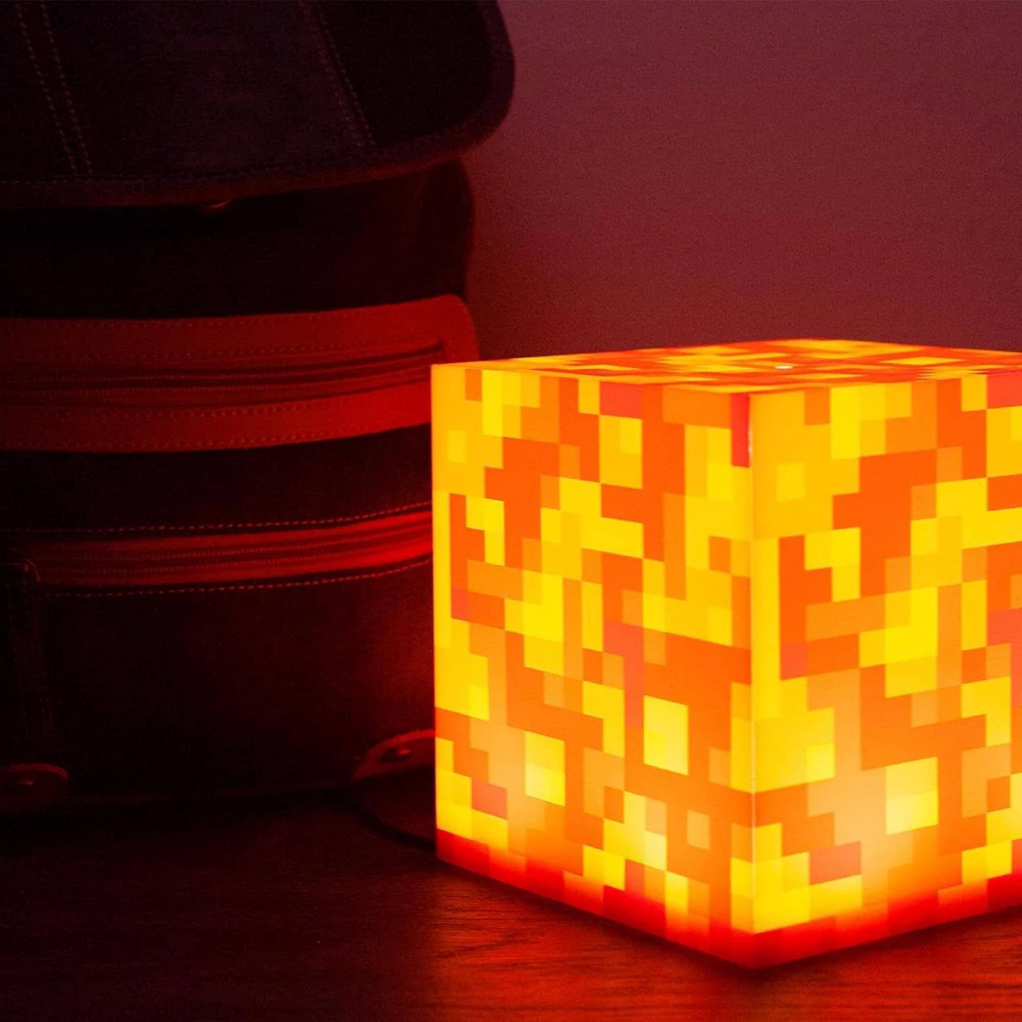 Alt View 5. Ukonic - Minecraft 3-Piece Mood Light Bundle | TNT | Creeper | Lava - Multicolored.