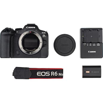 Canon EOS R6 Mark II Mirrorless Camera with Cropping Guide Canon EOS R6 Mark II Mirrorless Camera with Cropping Guide