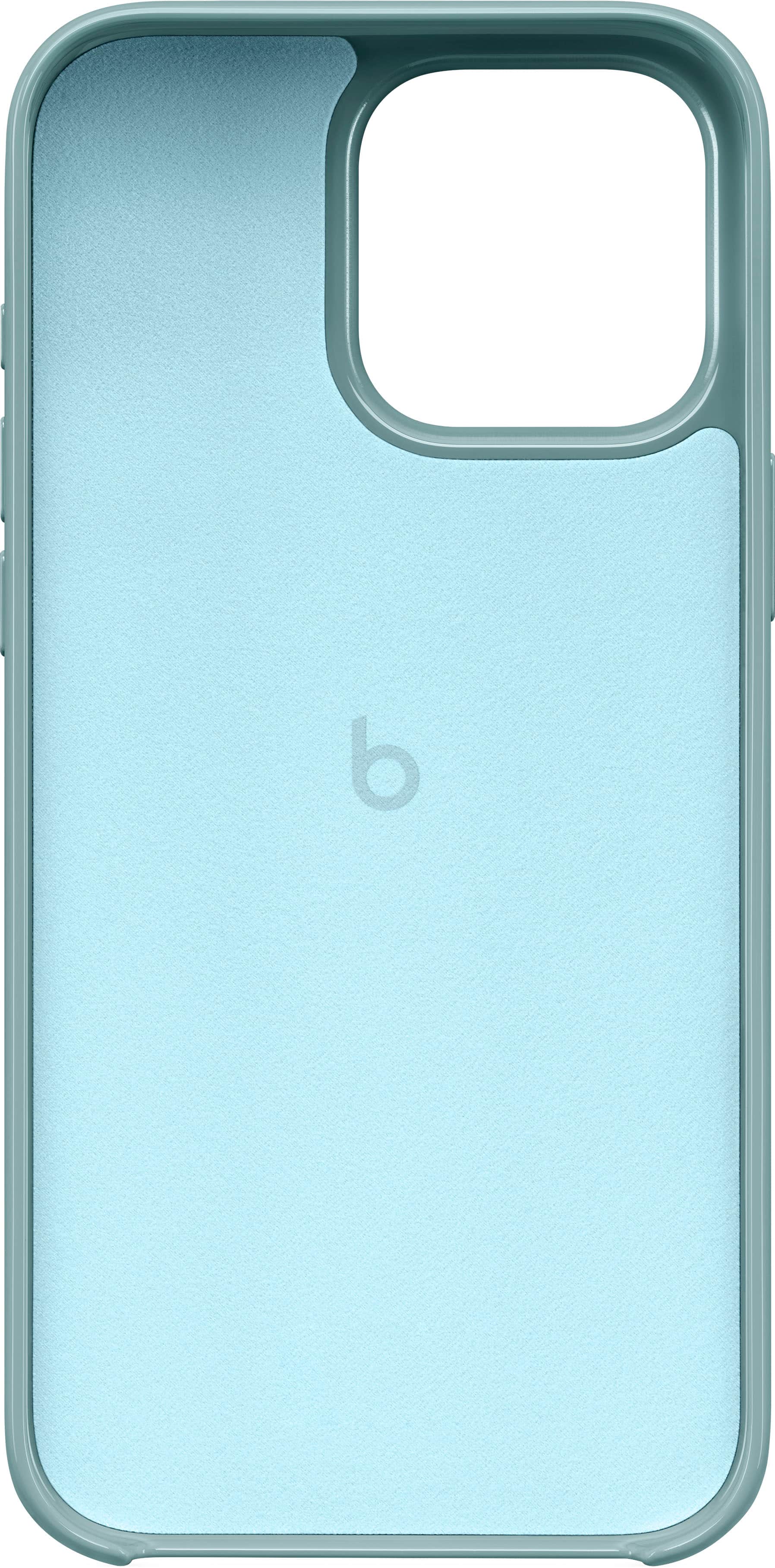 Left. Beats - iPhone 16 Pro Max Case with MagSafe - Riptide Blue.